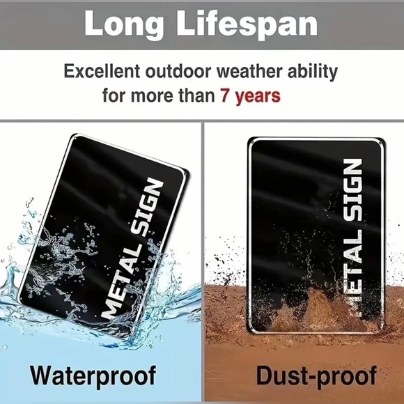 Metal Sign; Iron; “The Rocky Horror Picture Show”; Classic Lips; Approx. 8”x12” - Picture 2 of 2